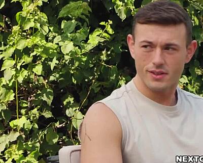 Gorgeous JC Hunt and Ryer Owens in Gay Shower Scene